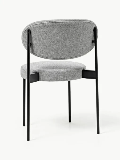 Gestoffeerde stoel Series 430 van wol, design Verner Panton
