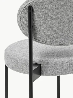 Gestoffeerde stoel Series 430 van wol, design Verner Panton