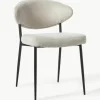 Gestoffeerde stoelen Adele, 2 stuks