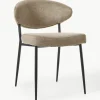 Gestoffeerde stoelen Adele, 2 stuks
