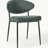 Gestoffeerde stoelen Adele, 2 stuks