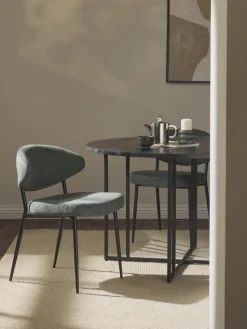 Gestoffeerde stoelen Adele, 2 stuks