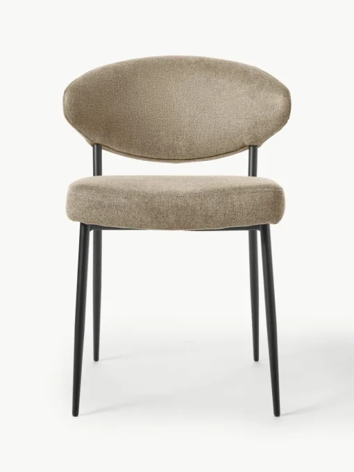 Gestoffeerde stoelen Adele, 2 stuks
