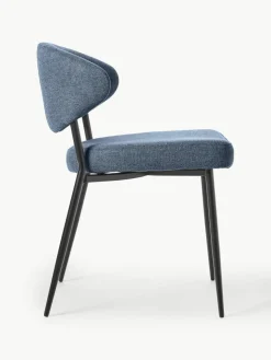 Gestoffeerde stoelen Adele, 2 stuks