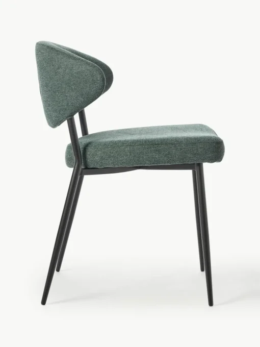 Gestoffeerde stoelen Adele, 2 stuks