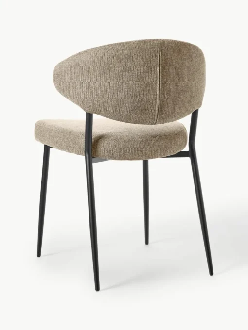 Gestoffeerde stoelen Adele, 2 stuks
