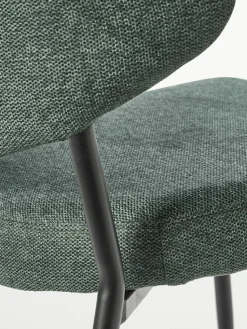 Gestoffeerde stoelen Adele, 2 stuks