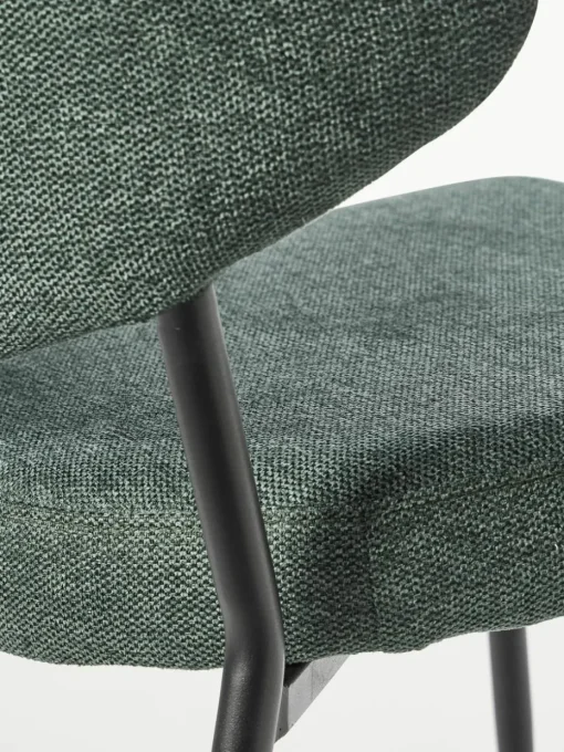 Gestoffeerde stoelen Adele, 2 stuks