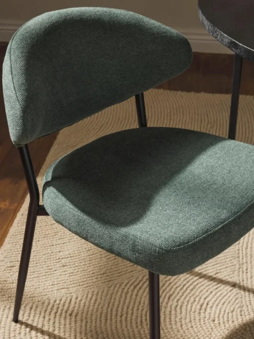 Gestoffeerde stoelen Adele, 2 stuks