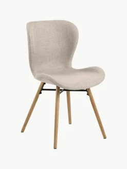 Gestoffeerde stoelen Batilda, 2 stuks