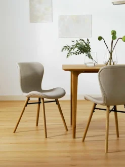 Gestoffeerde stoelen Batilda, 2 stuks
