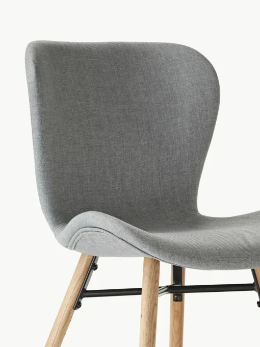 Gestoffeerde stoelen Batilda, 2 stuks