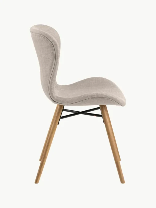 Gestoffeerde stoelen Batilda, 2 stuks