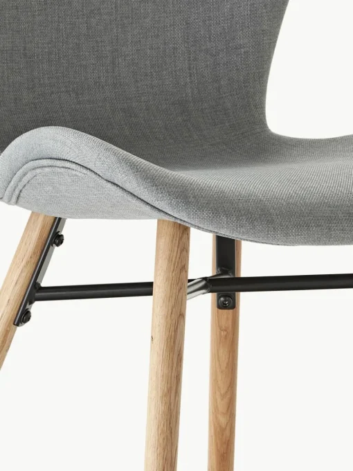 Gestoffeerde stoelen Batilda, 2 stuks