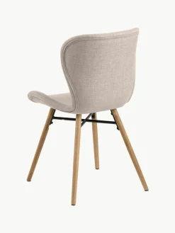 Gestoffeerde stoelen Batilda, 2 stuks