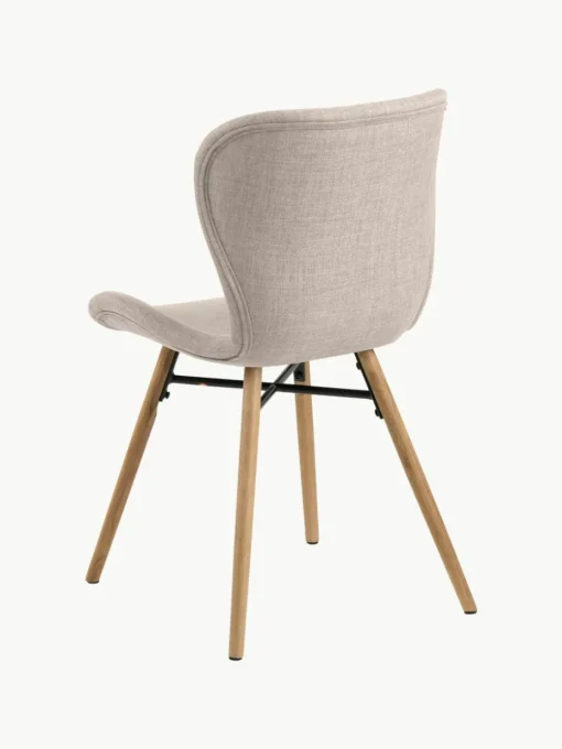 Gestoffeerde stoelen Batilda, 2 stuks