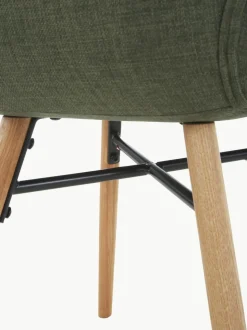 Gestoffeerde stoelen Batilda, 2 stuks