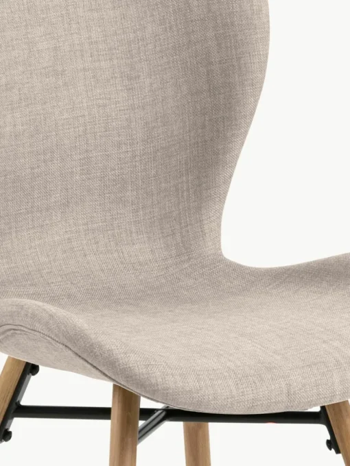 Gestoffeerde stoelen Batilda, 2 stuks
