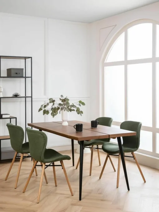 Gestoffeerde stoelen Batilda, 2 stuks