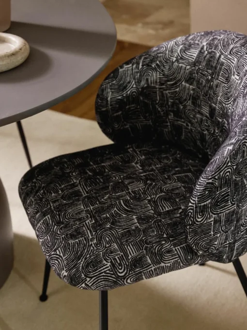 Gestoffeerde stoelen Luisa, 2 stuks