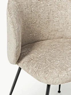 Gestoffeerde stoelen Luisa, 2 stuks
