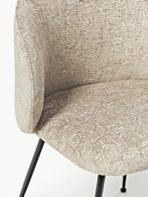 Gestoffeerde stoelen Luisa, 2 stuks