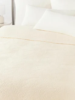 Gestructureerde katoenen bedsprei Panra