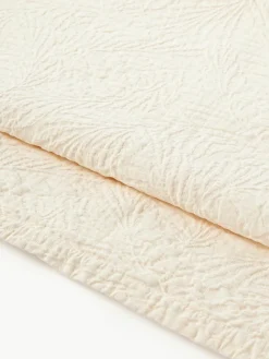 Gestructureerde katoenen bedsprei Panra
