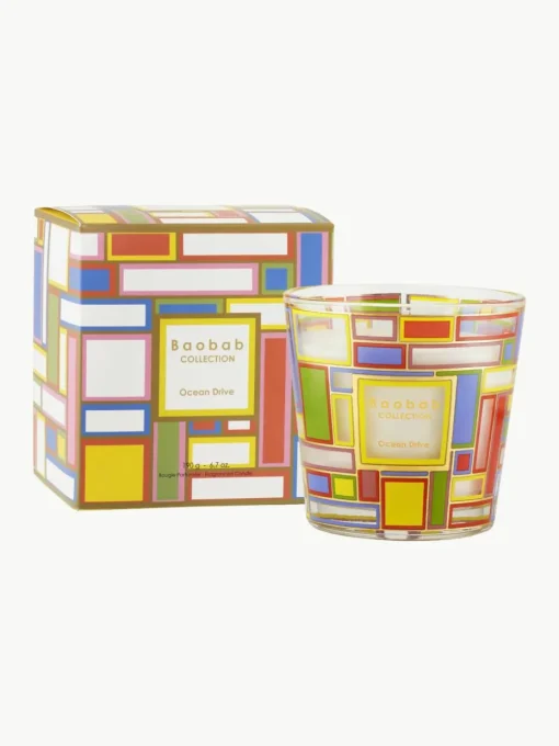 Geurkaars My First Baobab Ocean Drive (mandarijn, yuzu & ceder)