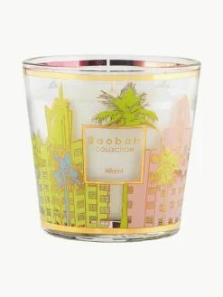 Geurkaars My First Baobab Miami (zoutbloem, maritieme den & cipres)