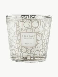 Geurkaars My First Baobab Platinum (amber, muscaatnoot & vetiver)