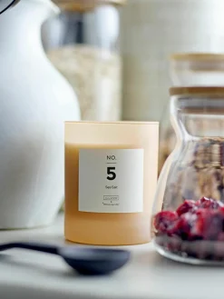Geurkaars NO (zeezout, bloemen & vanille)