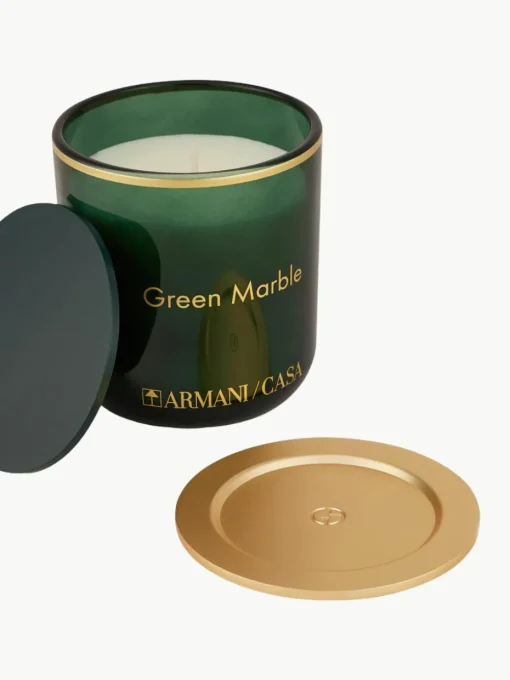 Geurkaars Pegaso Green Marble (jasmijn, neroli & witte muskus)