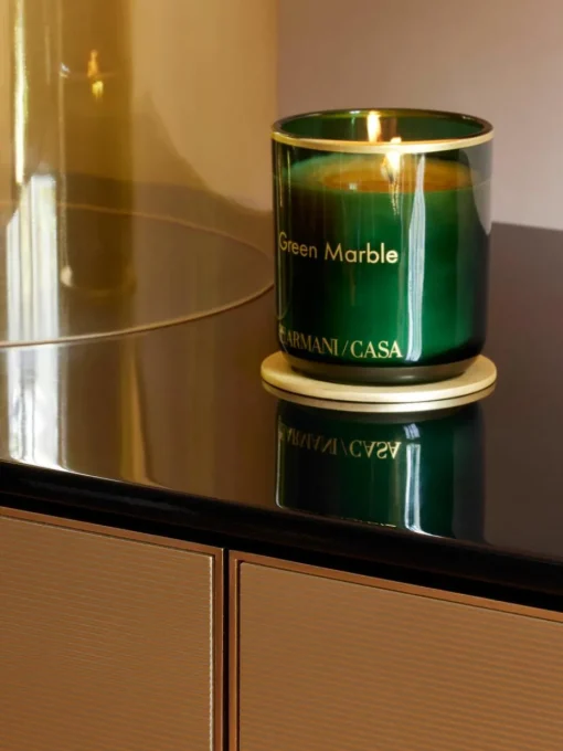 Geurkaars Pegaso Green Marble (jasmijn, neroli & witte muskus)
