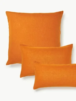 Gewassen linnen kussenhoes Airy