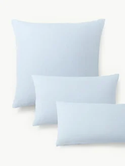 Gewassen linnen kussenhoes Airy