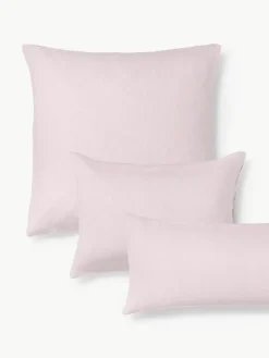 Gewassen linnen kussenhoes Airy
