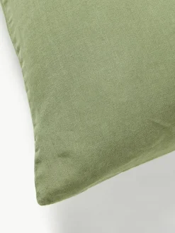 Gewassen linnen kussenhoes Airy