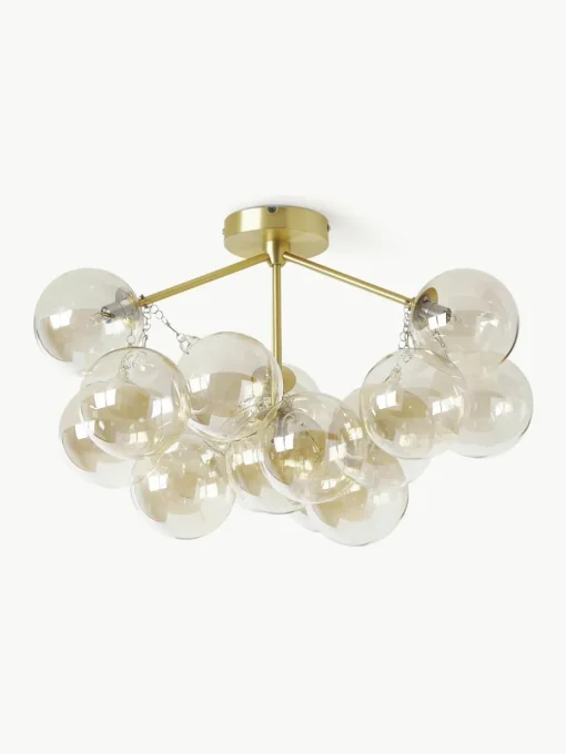 Glazen bollen plafondlamp Bubbles