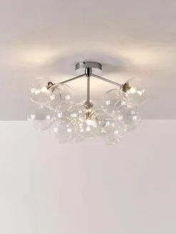 Glazen bollen plafondlamp Bubbles