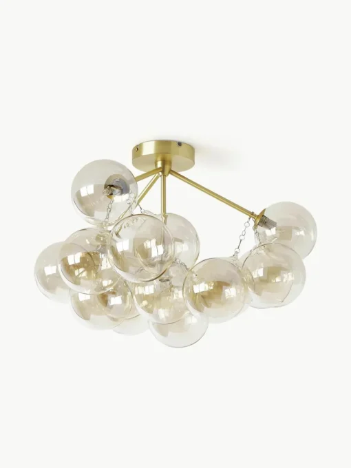 Glazen bollen plafondlamp Bubbles