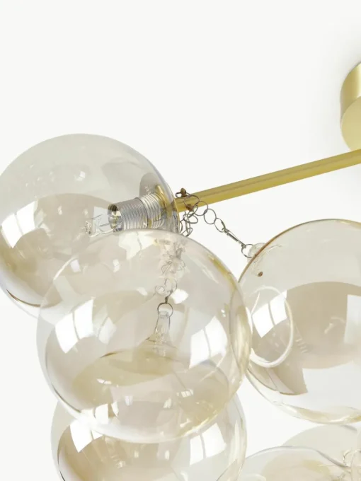 Glazen bollen plafondlamp Bubbles