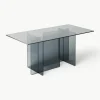 Glazen eettafel Anouk, 180 x 90 cm