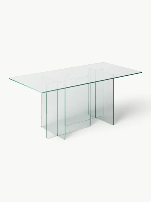 Glazen eettafel Anouk, 180 x 90 cm