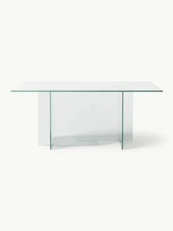 Glazen eettafel Anouk, 180 x 90 cm