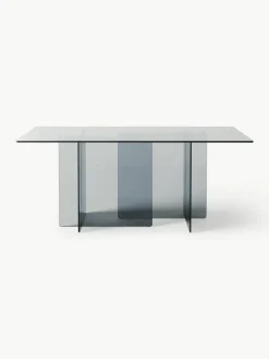Glazen eettafel Anouk, 180 x 90 cm