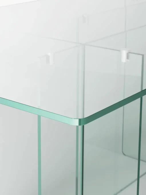 Glazen eettafel Anouk, 180 x 90 cm