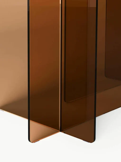 Glazen eettafel Anouk, 180 x 90 cm