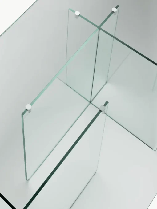 Glazen eettafel Anouk, 180 x 90 cm