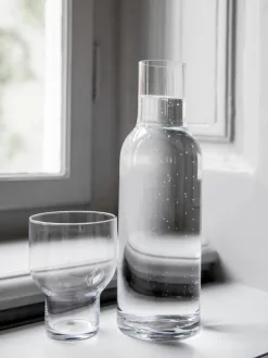 Glazen karaf Deluxe met deksel, 1 L
